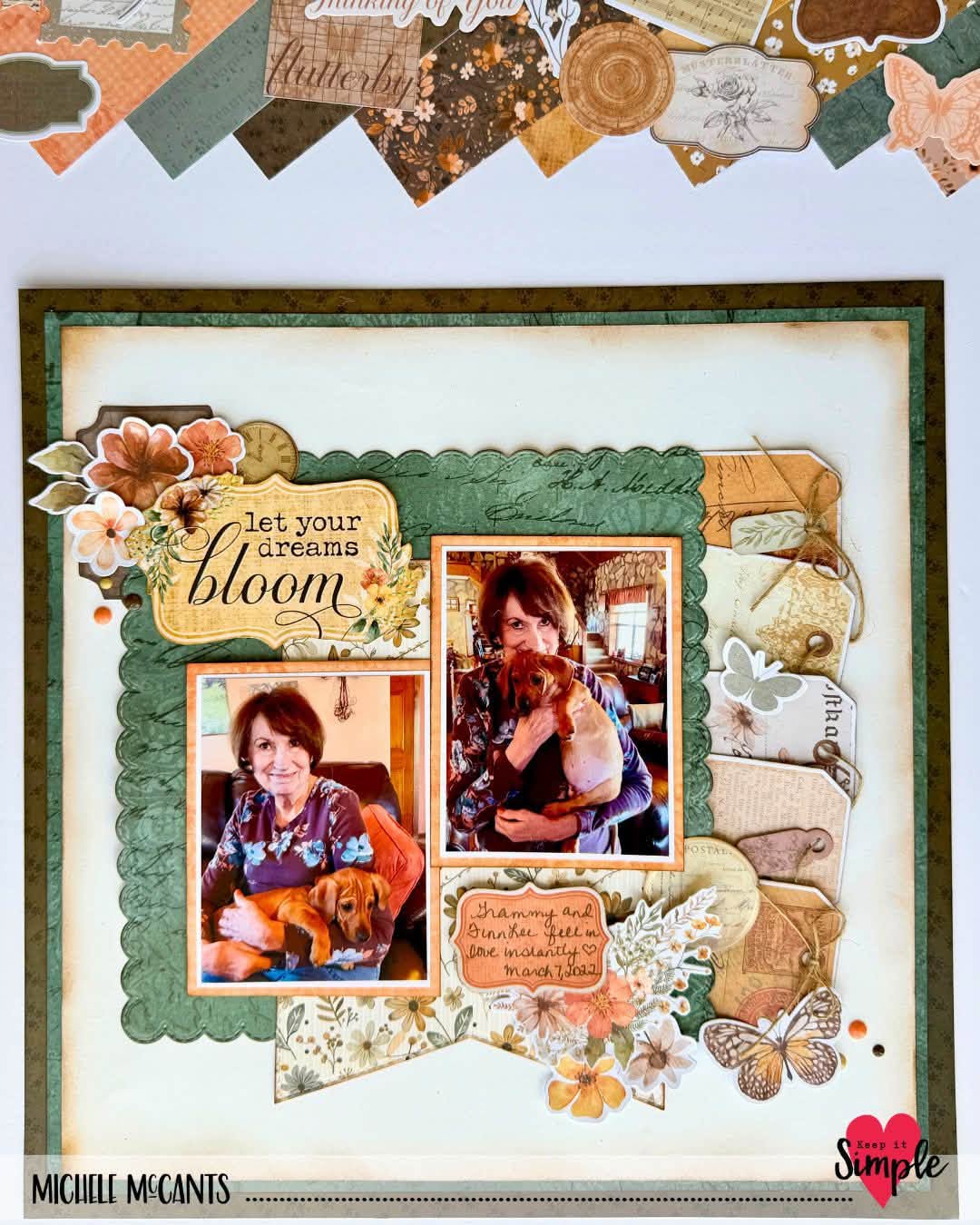 Boho Floral - Die Cut Pieces