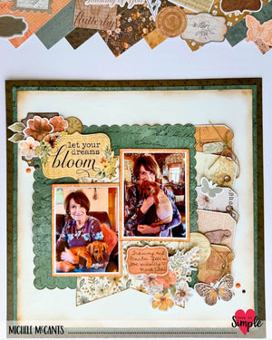 Boho Floral - Die Cut Pieces