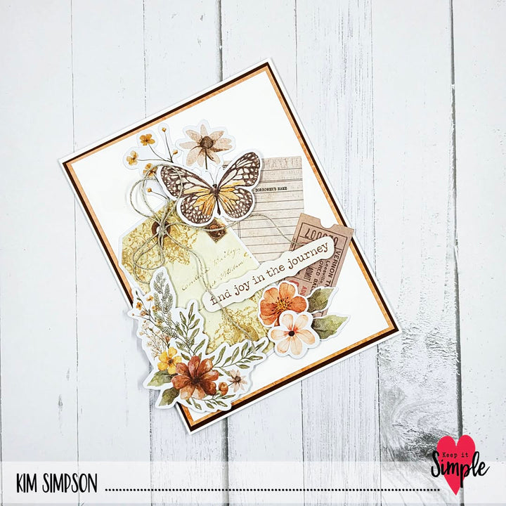Boho Floral - Die Cut Pieces