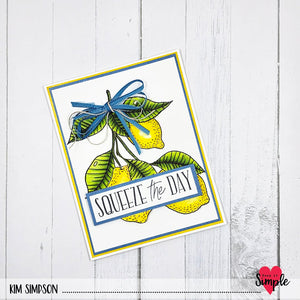 Lemon 6x8 Stamp Set