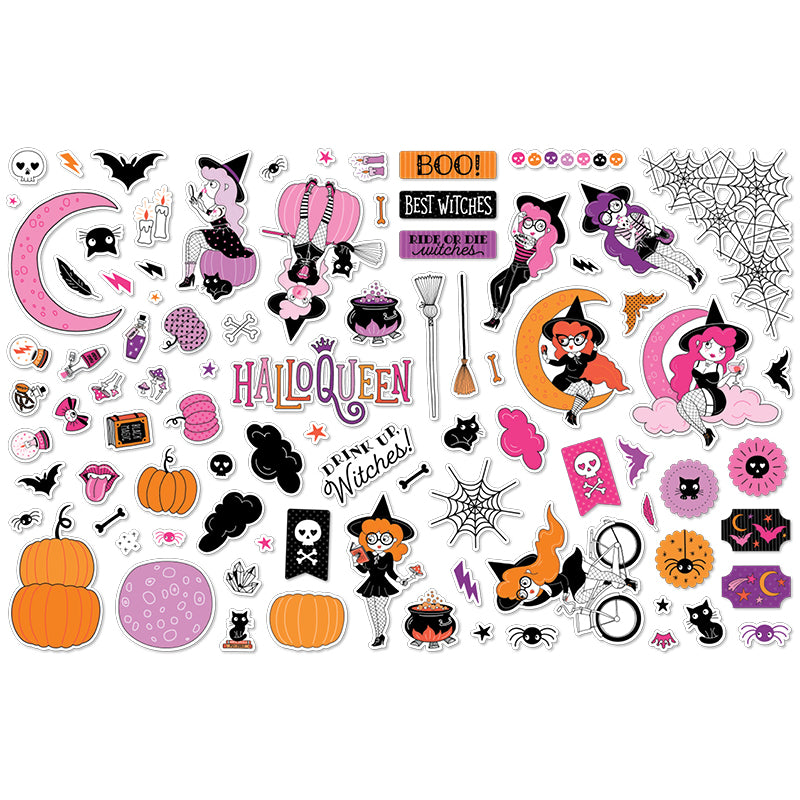 A Wee Bit Wicked - Die Cut Pieces - Wee Bits