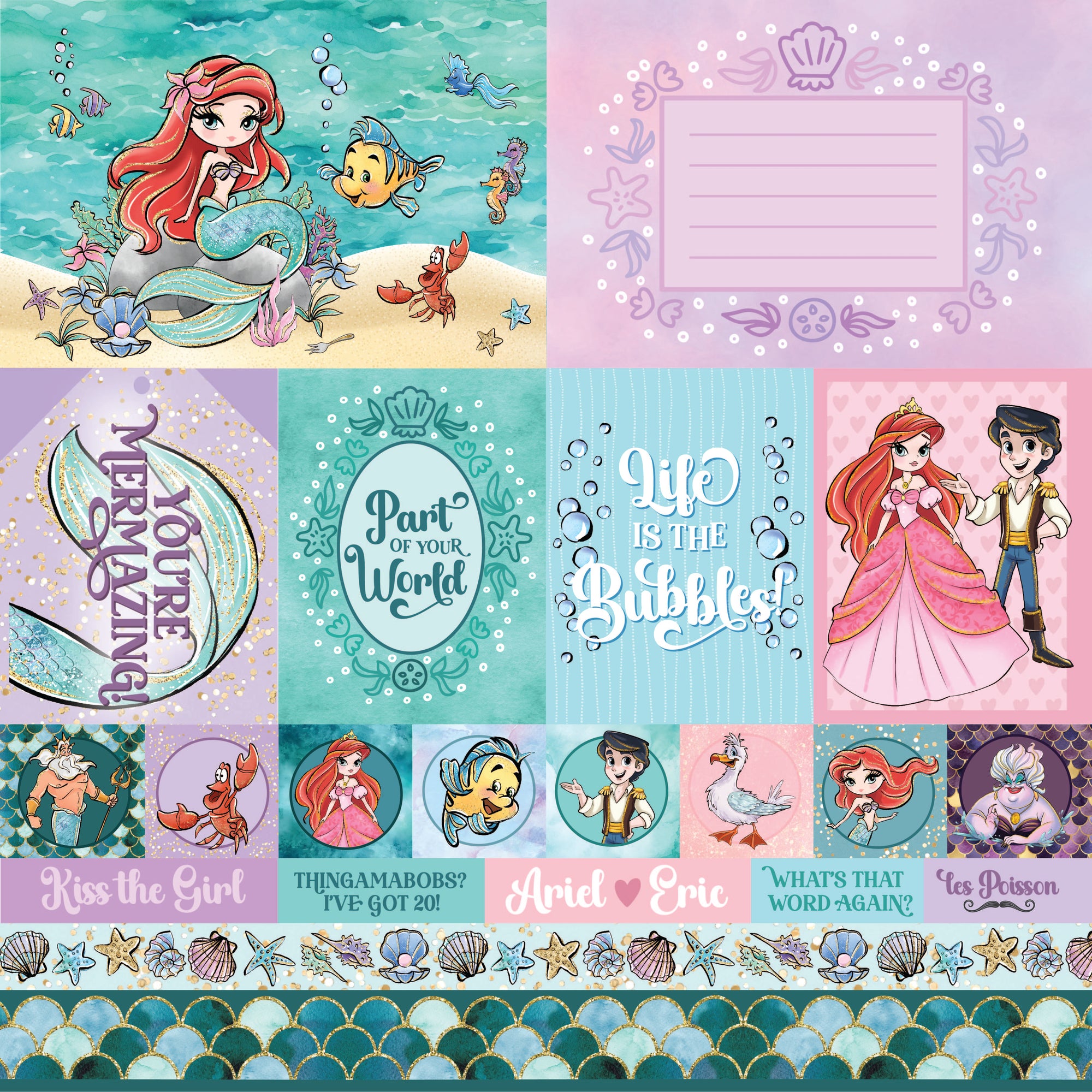 Ariel - Collection Pack - 12x12