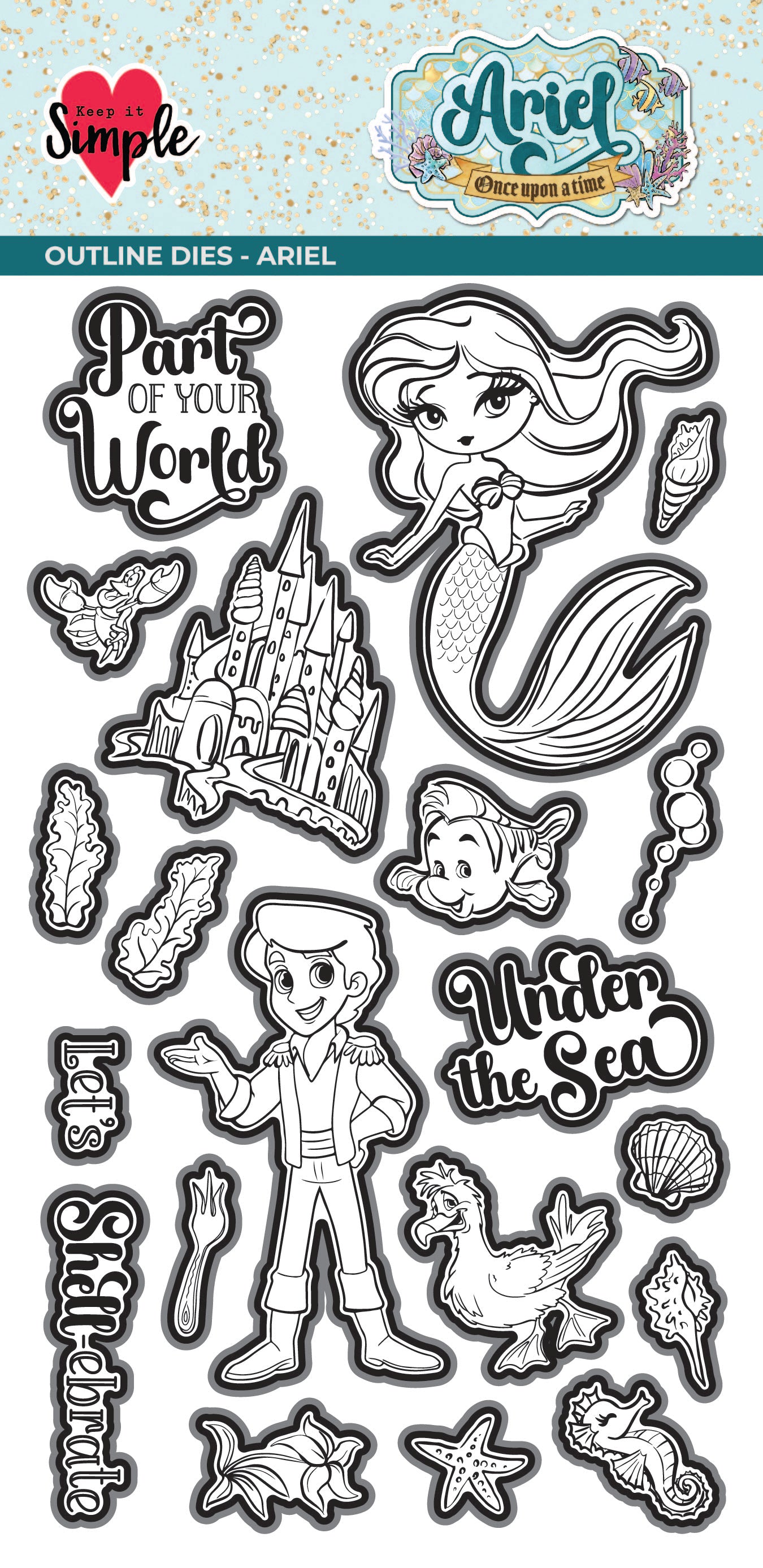 Ariel - Collection Outline Die