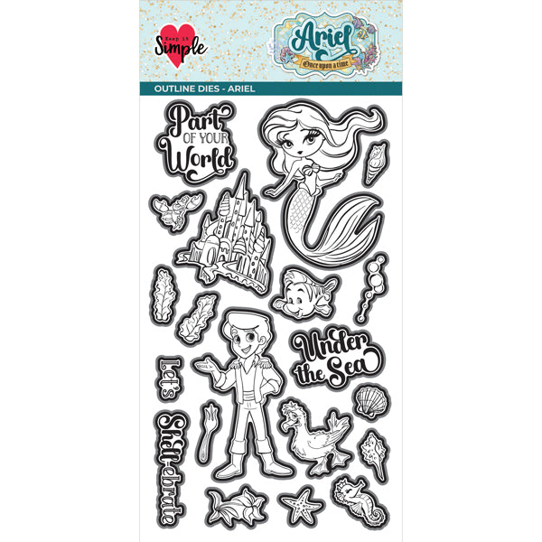 Ariel - Collection Outline Die