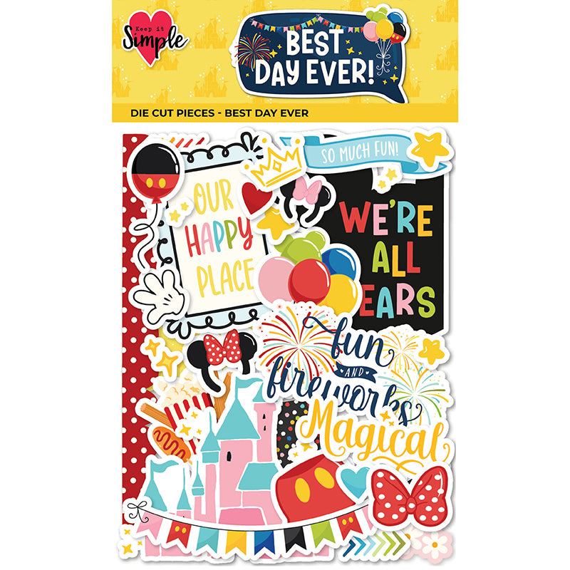 Best Day Ever - Die Cut Pieces