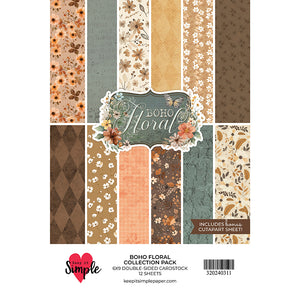Boho Floral 6x9 Collection Pack