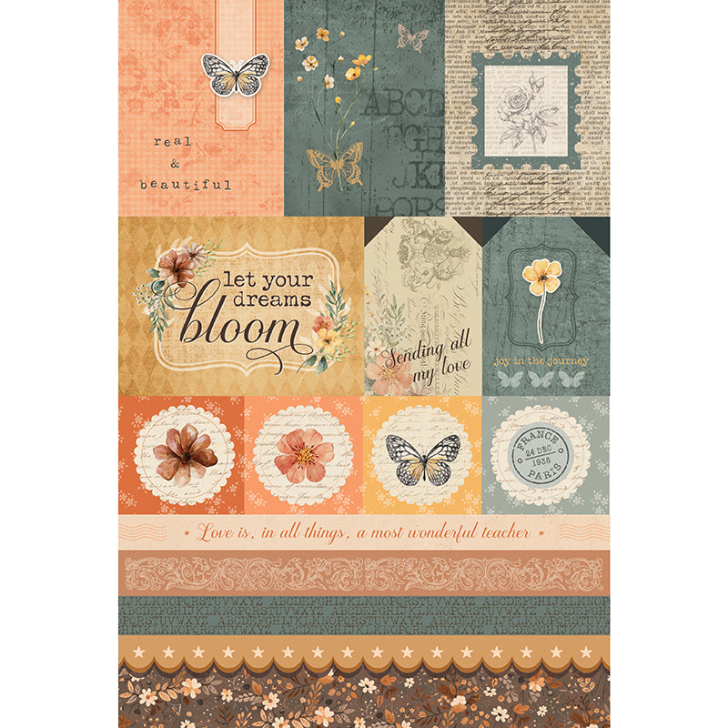 Boho Floral 6x9 Collection Pack