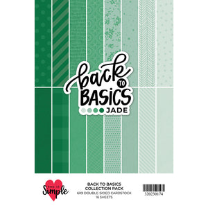 Back To Basics - 6x9 Paper - Jade