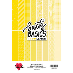 Back To Basics - 6x9 Paper - Lemon