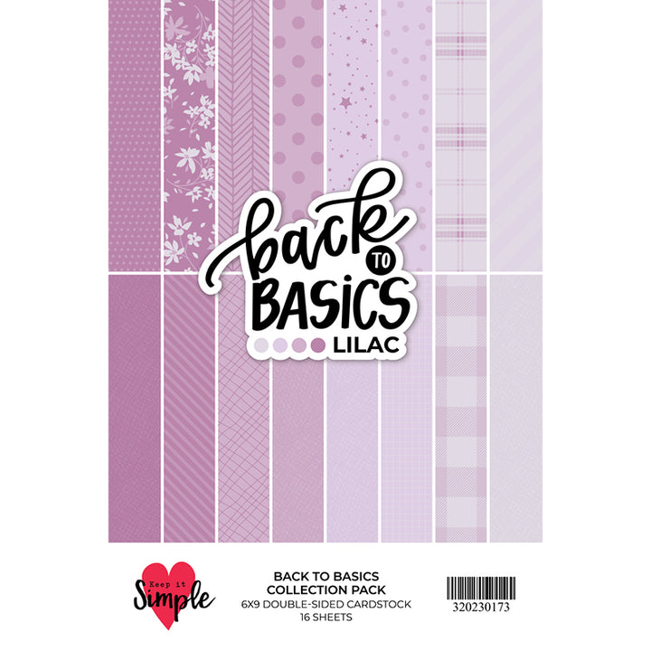 Back To Basics - 6x9 Paper - Lilac