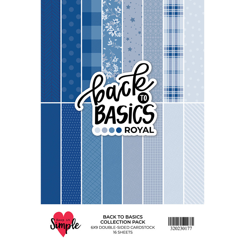 Back To Basics - 6x9 Paper - Royal