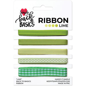 Back To Basics - Ribbon Pack - Lime