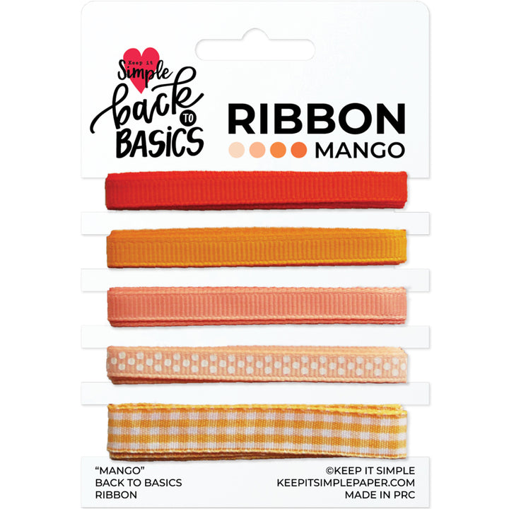 Back To Basics - Ribbon Pack - Mango