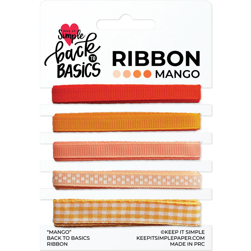 Back To Basics - Ribbon Pack - Mango