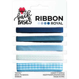 Back To Basics - Ribbon Pack - Royal