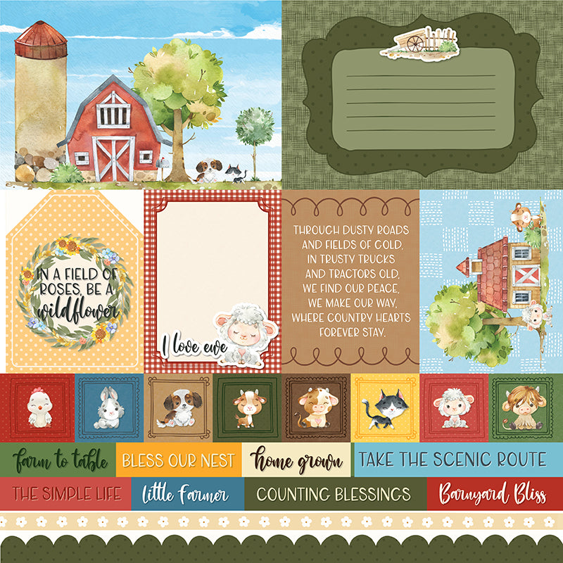 Barnyard Bliss - Collection Pack - 12x12