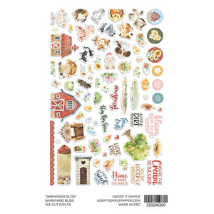 Barnyard Bliss - Die Cut Pieces