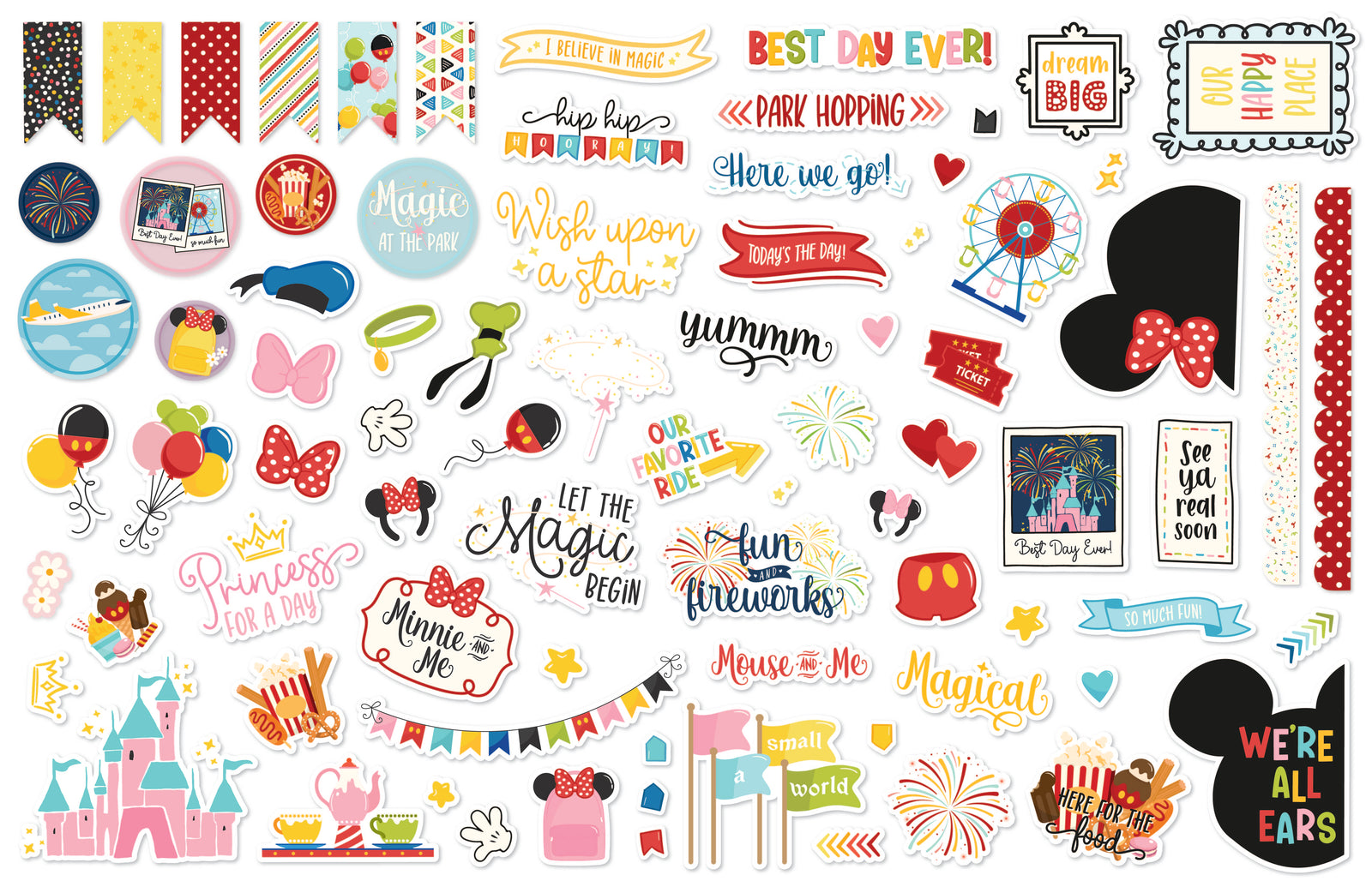 Best Day Ever - Die Cut Pieces