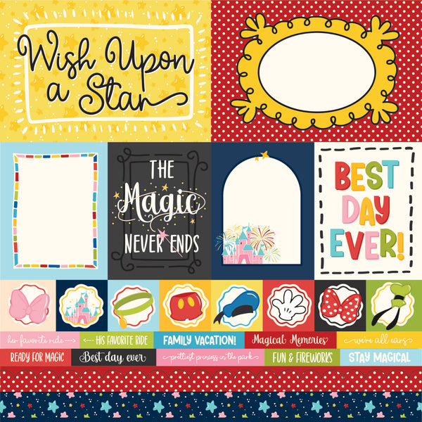 Papers For You Blocco (12 Flogli + 2 Tagliabile) Scrap Double Face Papers For You Blocco (12 Flogli + 2 Tagliabile) Scrap Double Face