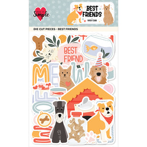 Best Friends - Die Cut Pieces