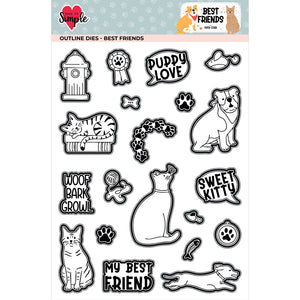Best Friends - Collection Outline Die