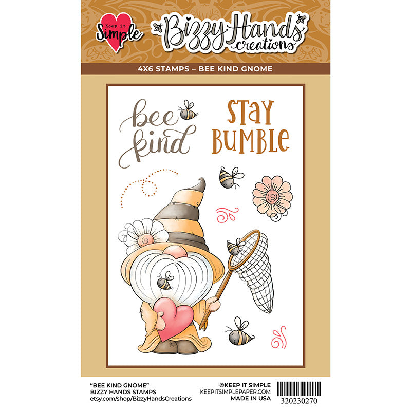 Bizzy Hands - Stamp - Bee Kind