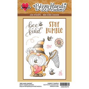 Bizzy Hands - Stamp - Bee Kind