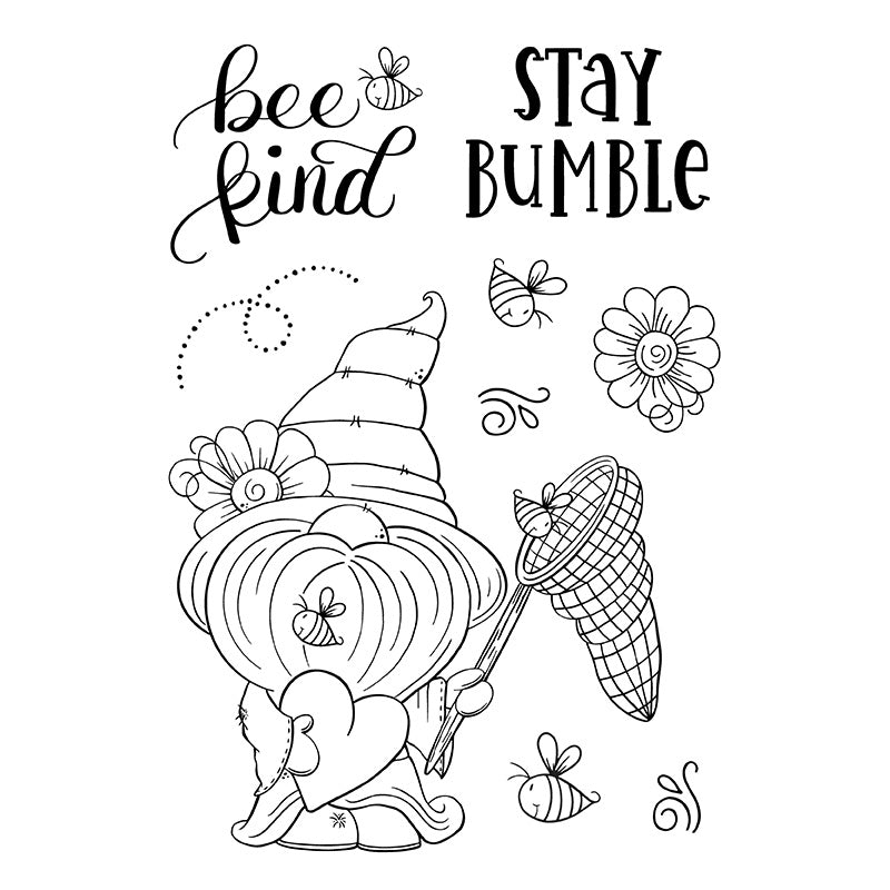 Bizzy Hands - Stamp - Bee Kind