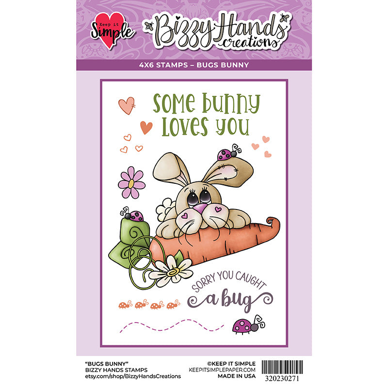 Bizzy Hands - Stamp - Bugs Bunny