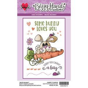 Bizzy Hands - Stamp - Bugs Bunny