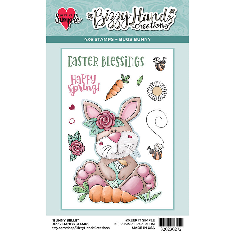 Bizzy Hands - Stamp - Bunny Belle