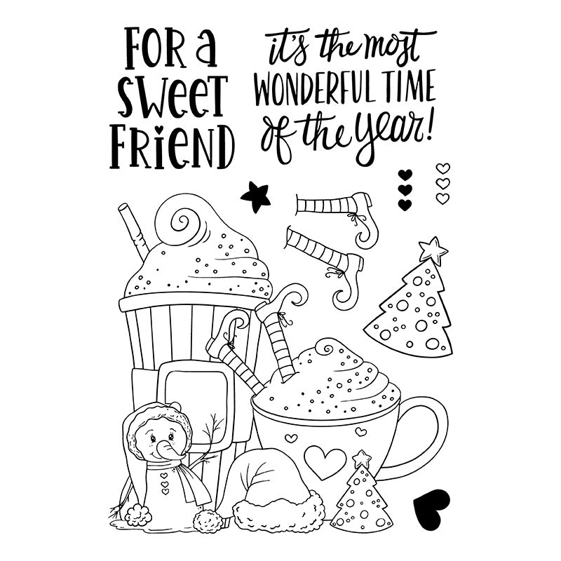 Bizzy Hands - Stamp - Most Wonderful time