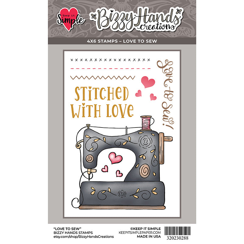 Bizzy Hands - Stamp - Love to Sew