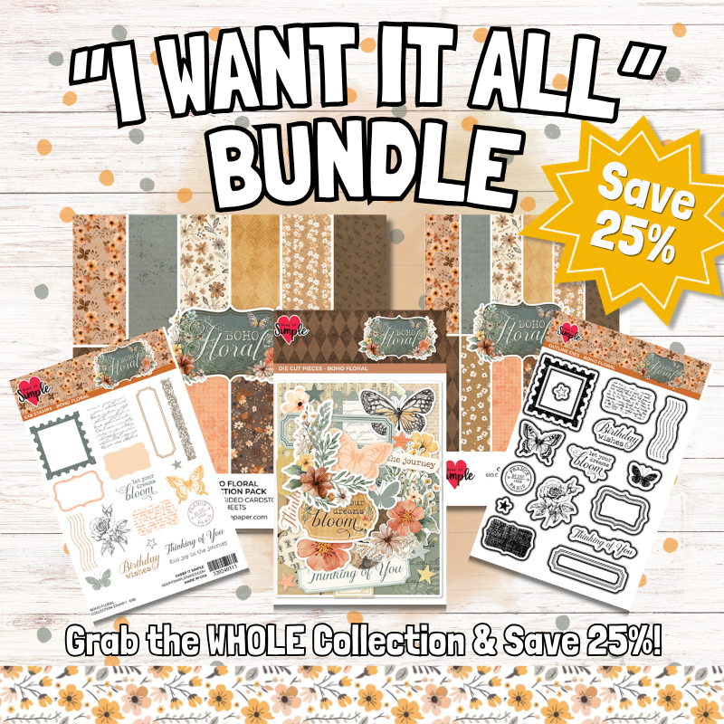 Bundle - Boho Floral - I Want It All 25% Off