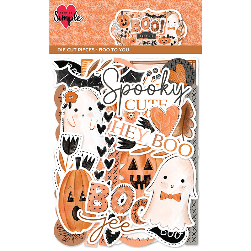 Boo To You! - Die Cut Pieces