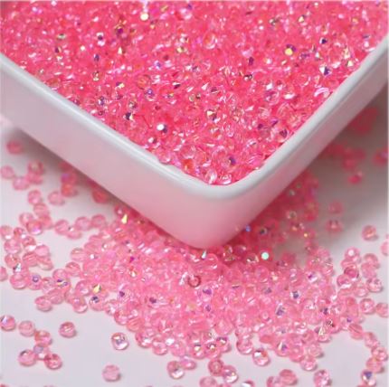 Rhinestones - 4mm - Bright Pink - Keep It Simple Paper Crafts