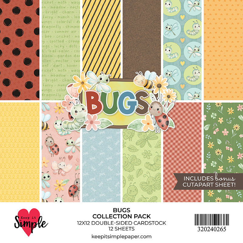 Bugs - Collection Pack 12x12