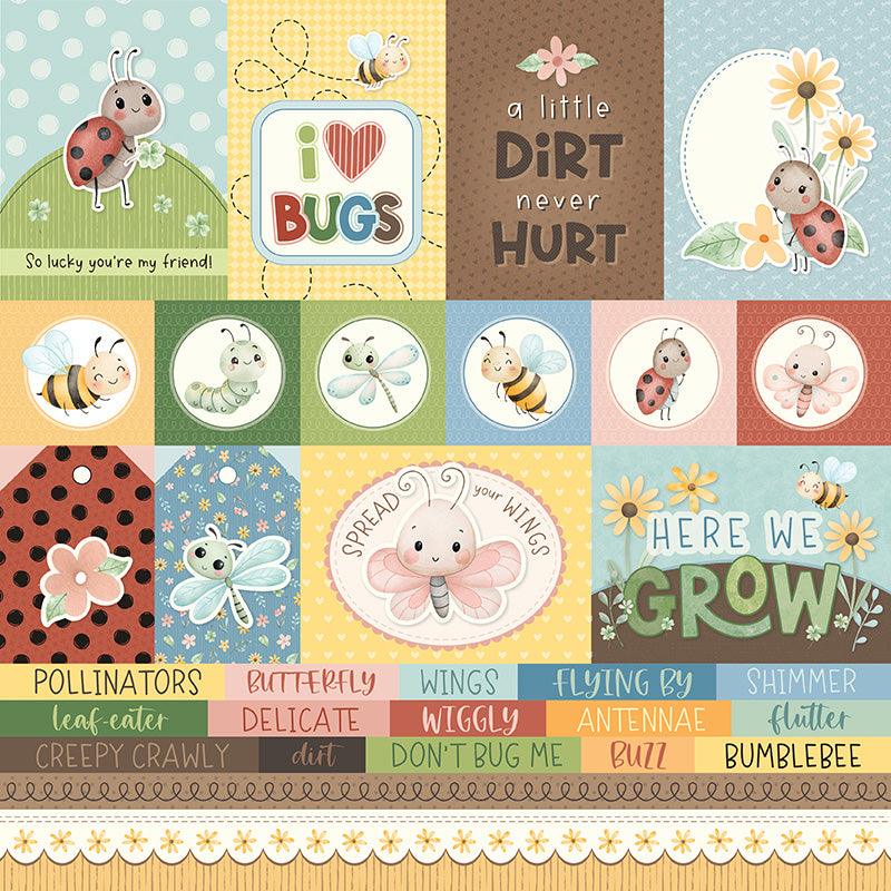 Bugs - Collection Pack 12x12