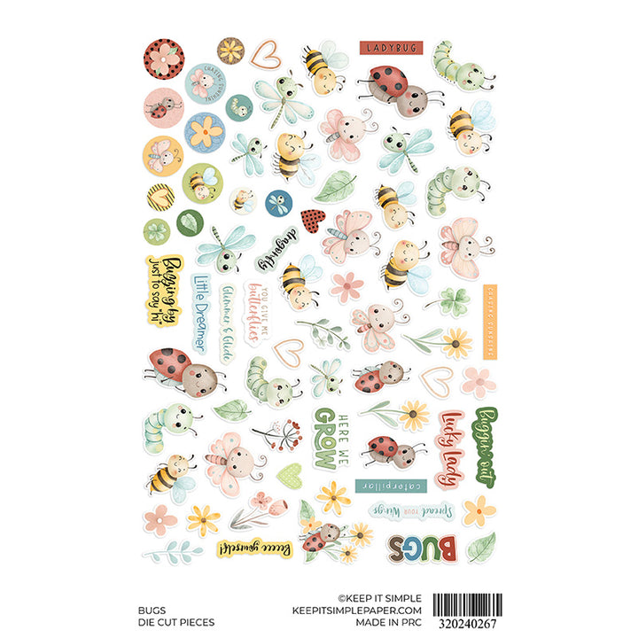Bugs - Die Cut Pieces