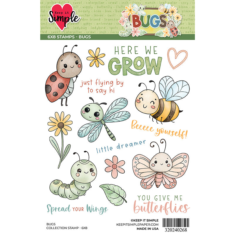 Bugs - Collection Stamp 6x8