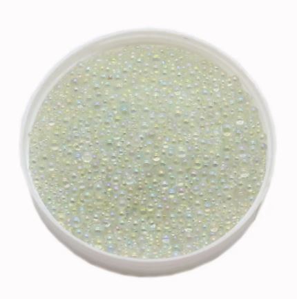 Beads - 2mm - Caviar Glass - Clear