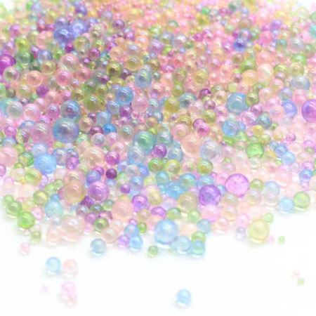 Beads - 2mm - Caviar Glass - Light Mixed