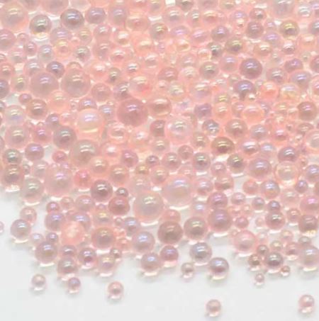 Beads - 2mm - Caviar Glass - Pale Pink
