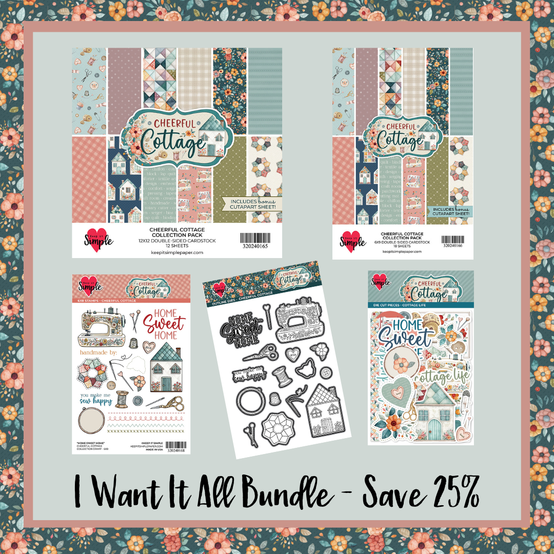 Bundle - Cheerful Cottage - I Want It All 25% Off