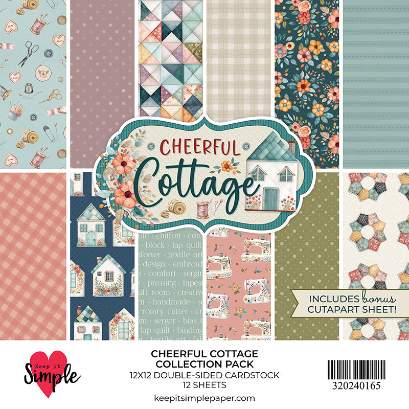 Cheerful Cottage - Collection Pack - 12x12