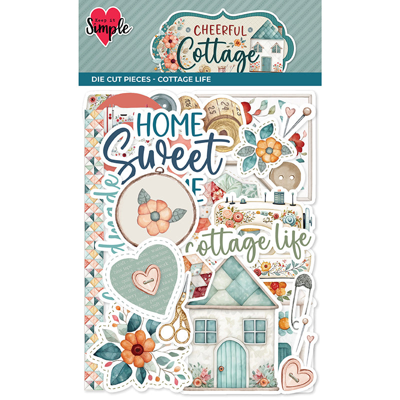 Cheerful Cottage - Die Cut Pieces