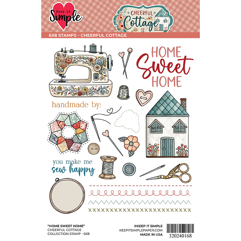 Cheerful Cottage - Collection Stamp