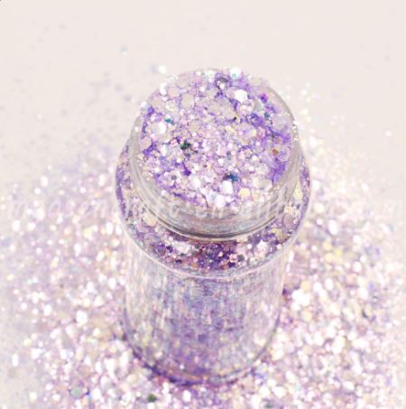 Glitter - Purple Chunky #3