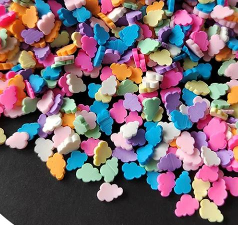 Polymer Clay - Pastel Clouds