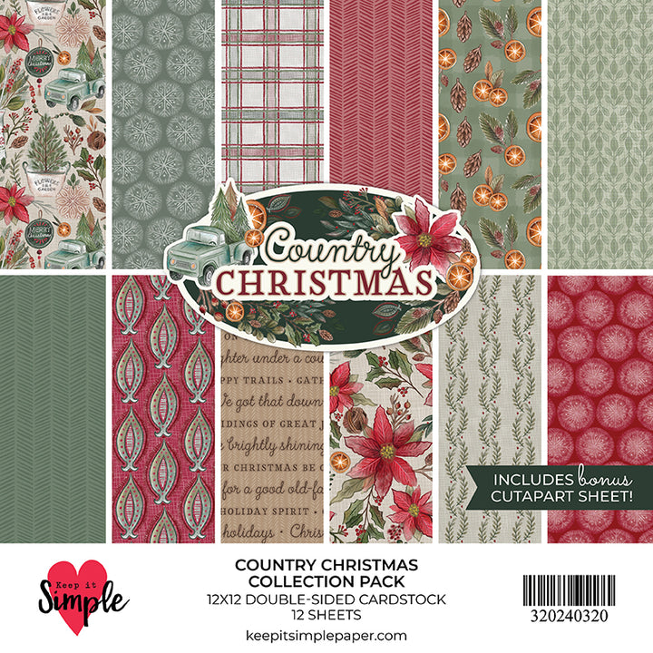 Country Christmas - 12x12 Collection Pack